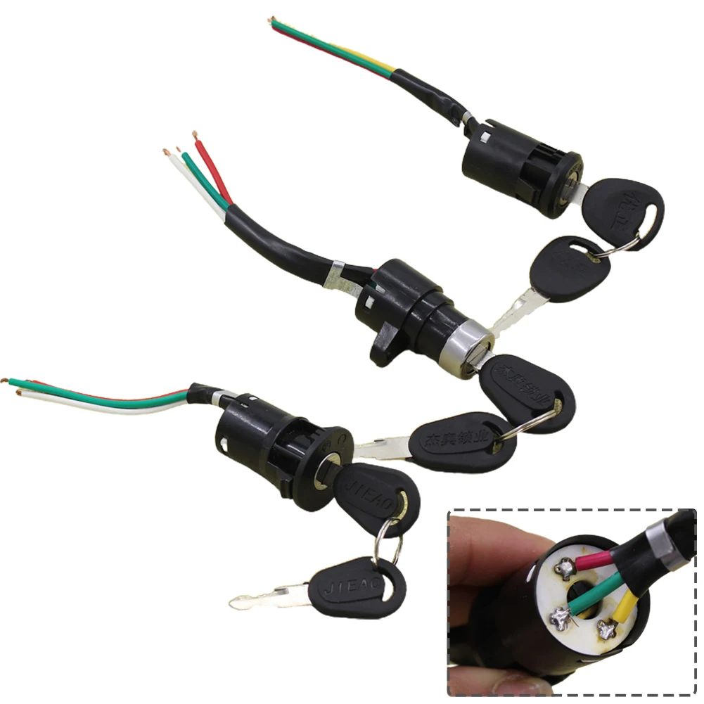 Commuter Bike Lock - กุญแจสวิตช์จุดระเบิดสำหรับรถจักรยานยนต์รถจักรยานยนต์ไฟฟ้า, กุญแจล็อคสวิตช์กุญแจสำหรับจักรยานไฟฟ้า skuter listrik กุญแจสวิตช์จุดระเบิด